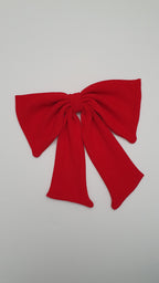Red Bow Hair clip