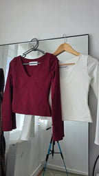 Winter Basic Top: V Neck