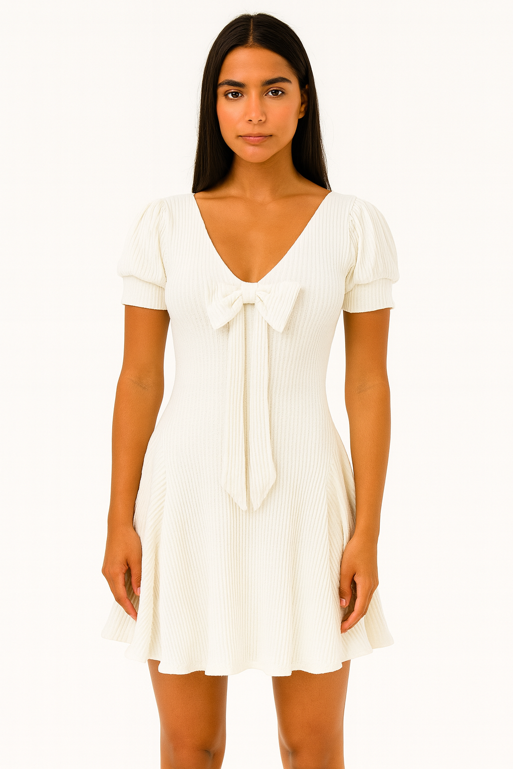 Bella dress in White