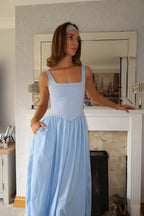Alaina Dress - Candy Blue
