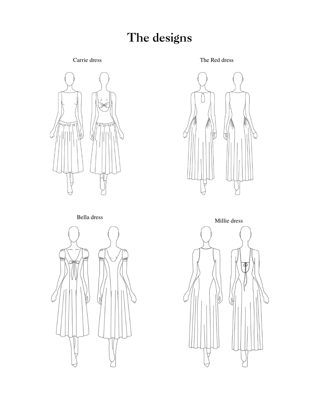 Custom Dress (ELLZASTUDIO designs)