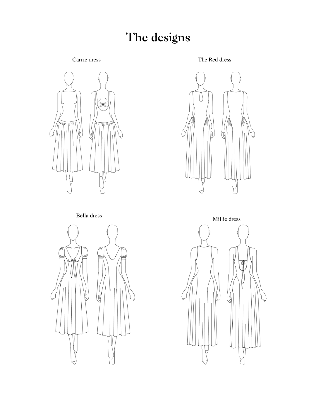 Custom Dress (ELLZASTUDIO designs)