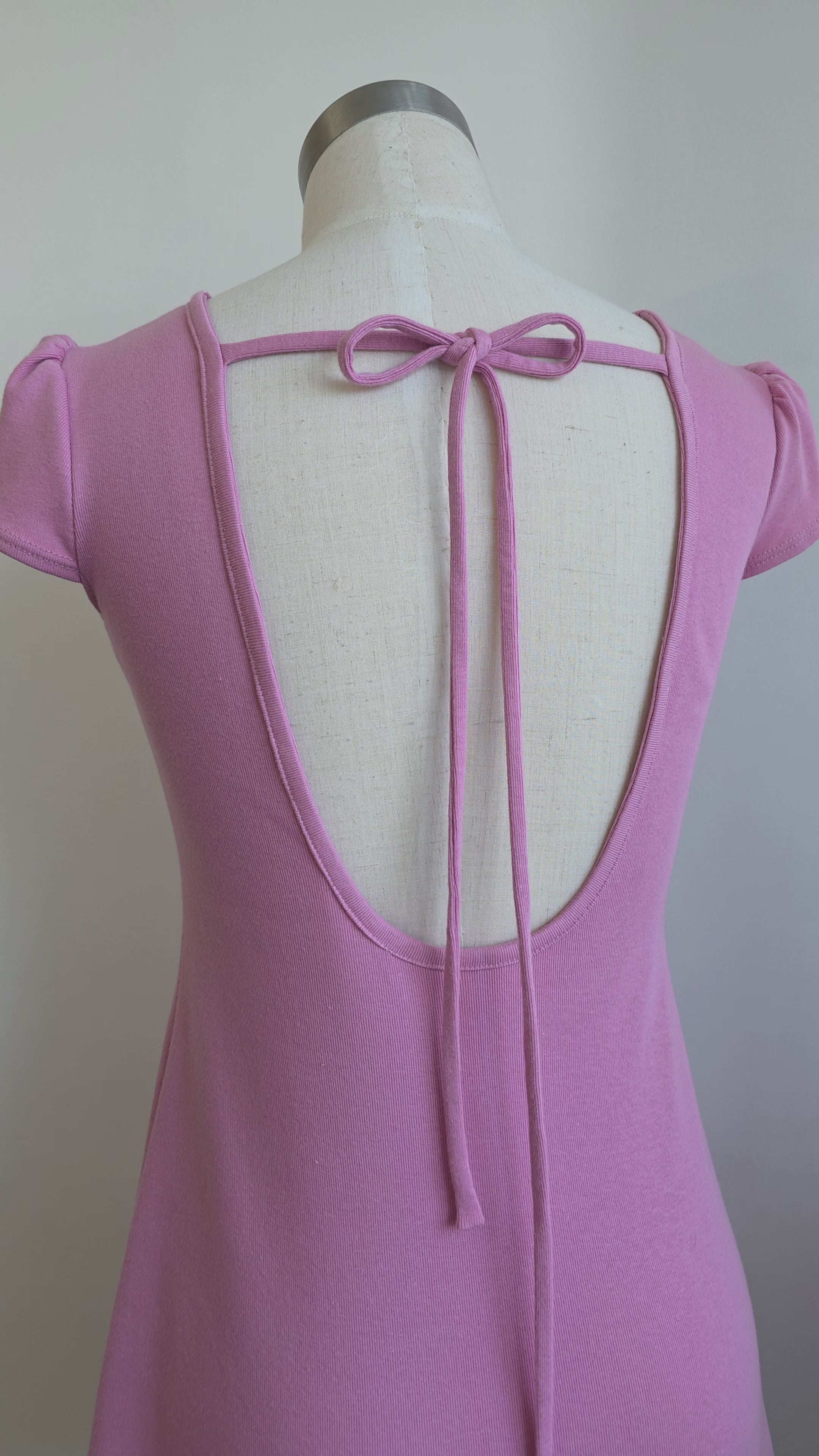 Lyra Dress in Dusky Pink