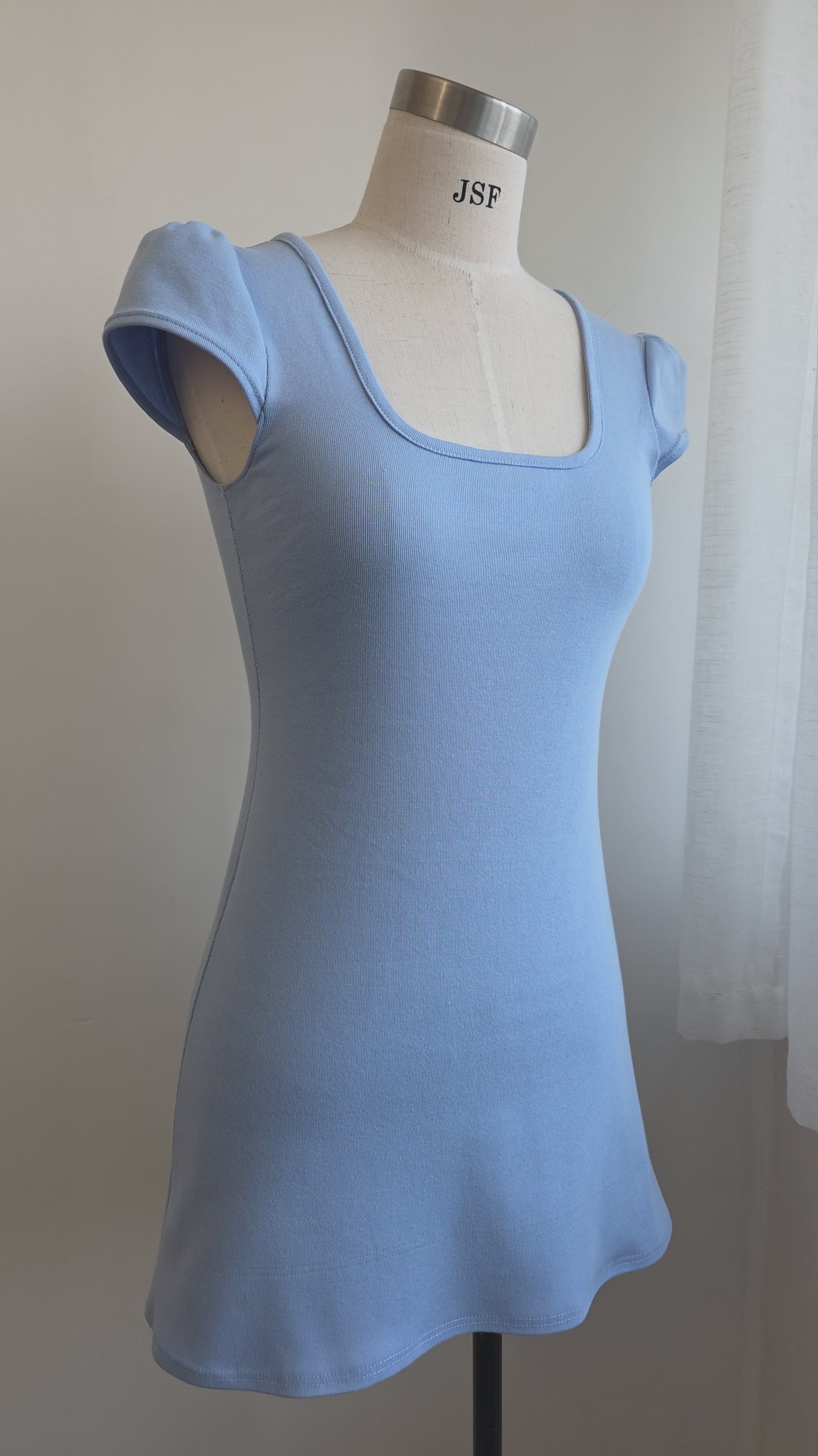 Lyra Dress in Bluebell