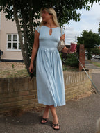 Samantha dress in Powder blue