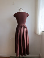 Samantha dress in Brown