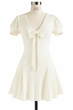 Bella dress in White