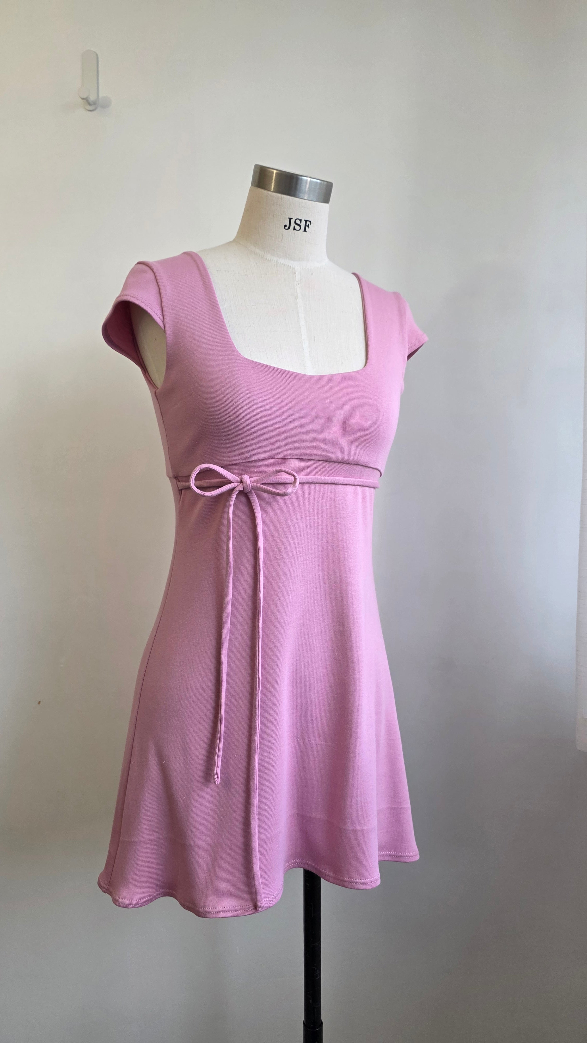 Lyra Dress in Dusky Pink