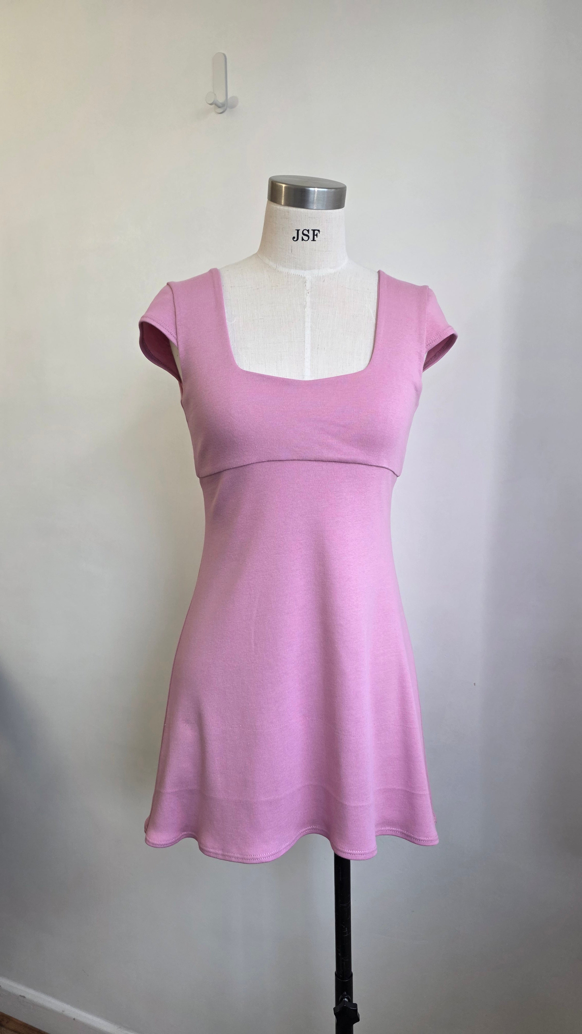Lyra Dress in Dusky Pink
