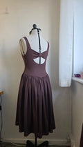 Carrie Dress in Chocolate Brown