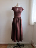 Samantha dress in Brown