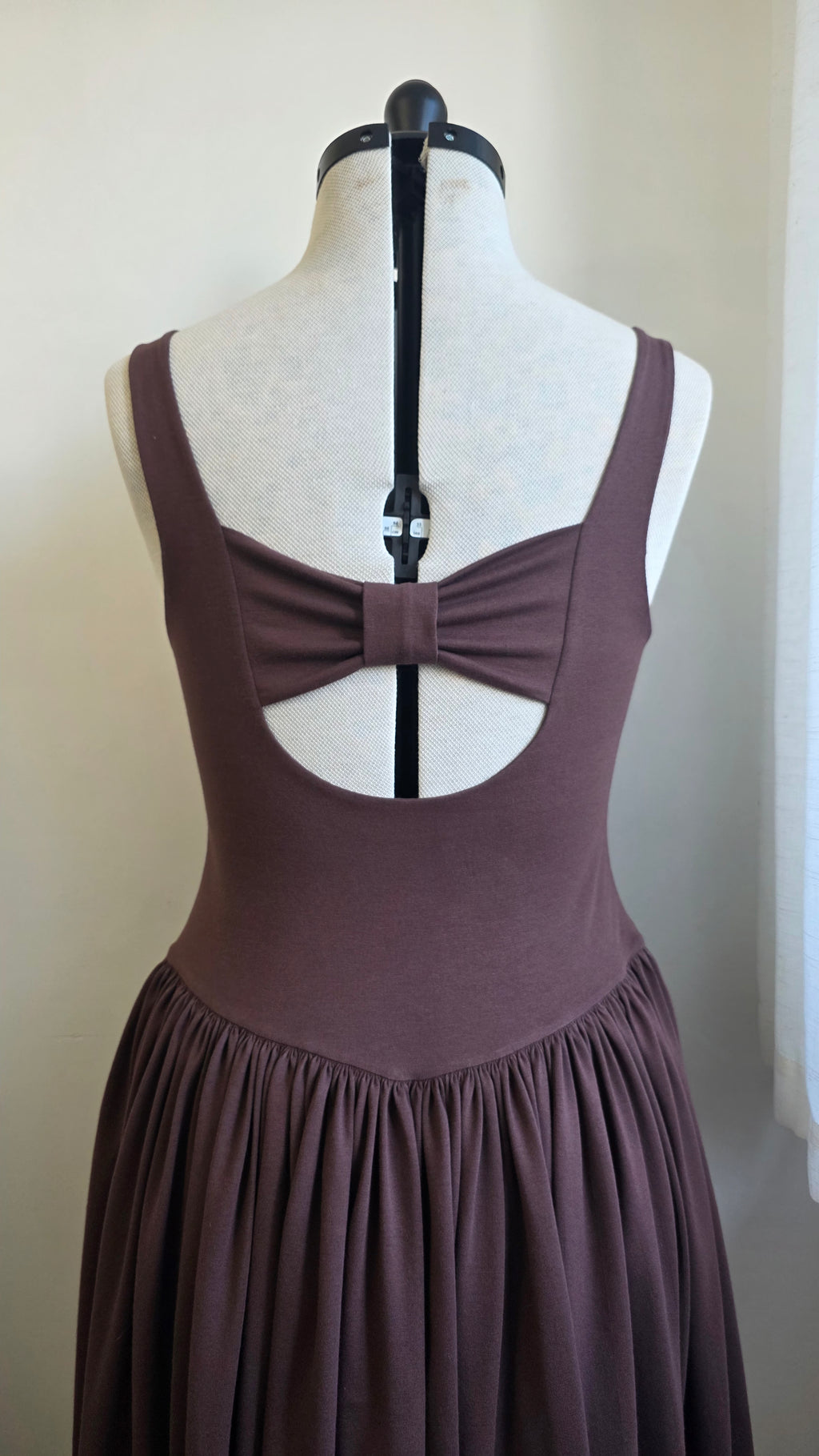 Carrie Dress in Chocolate Brown