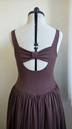 Carrie Dress in Chocolate Brown