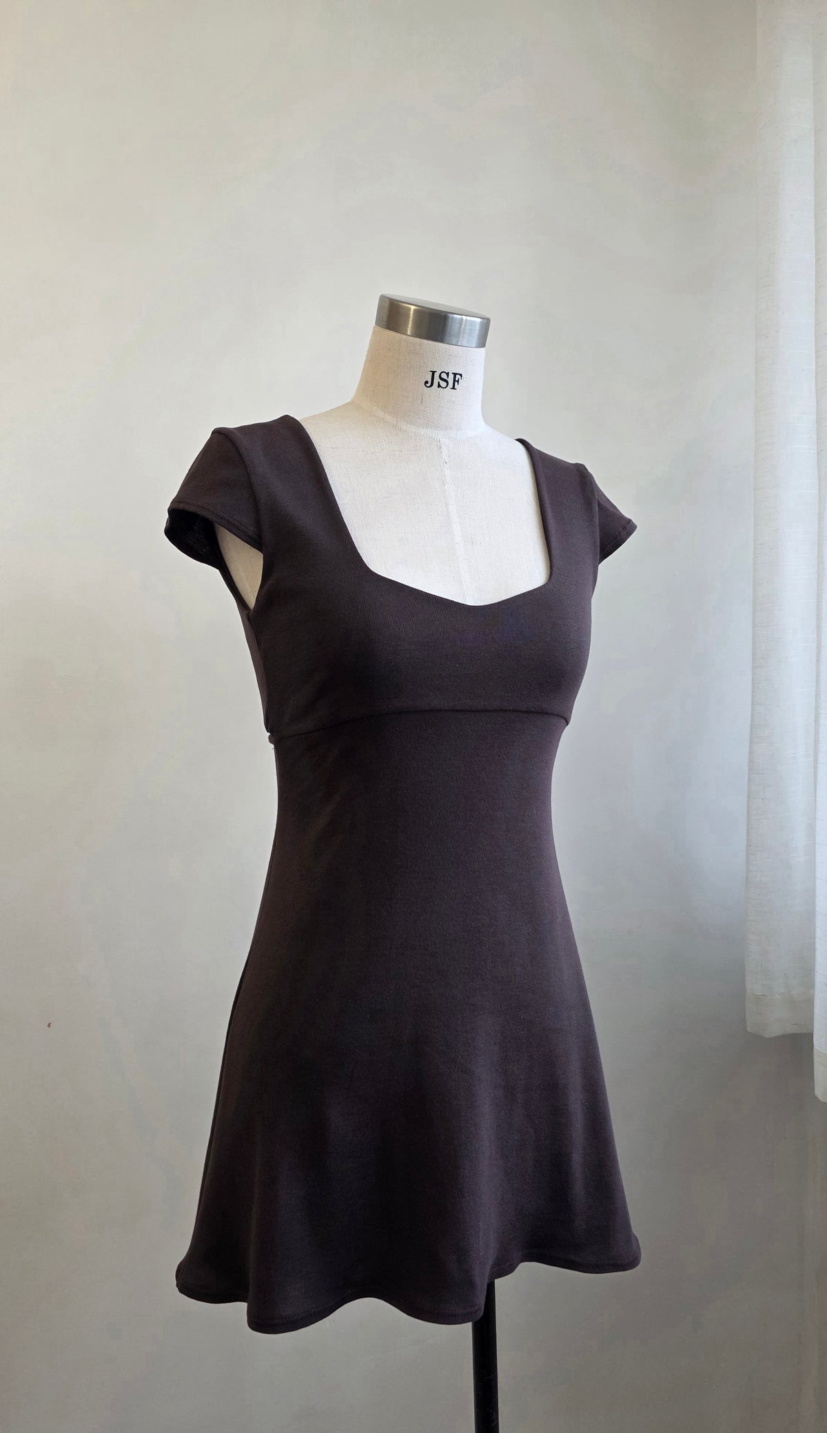 Lyra Dress in Brown