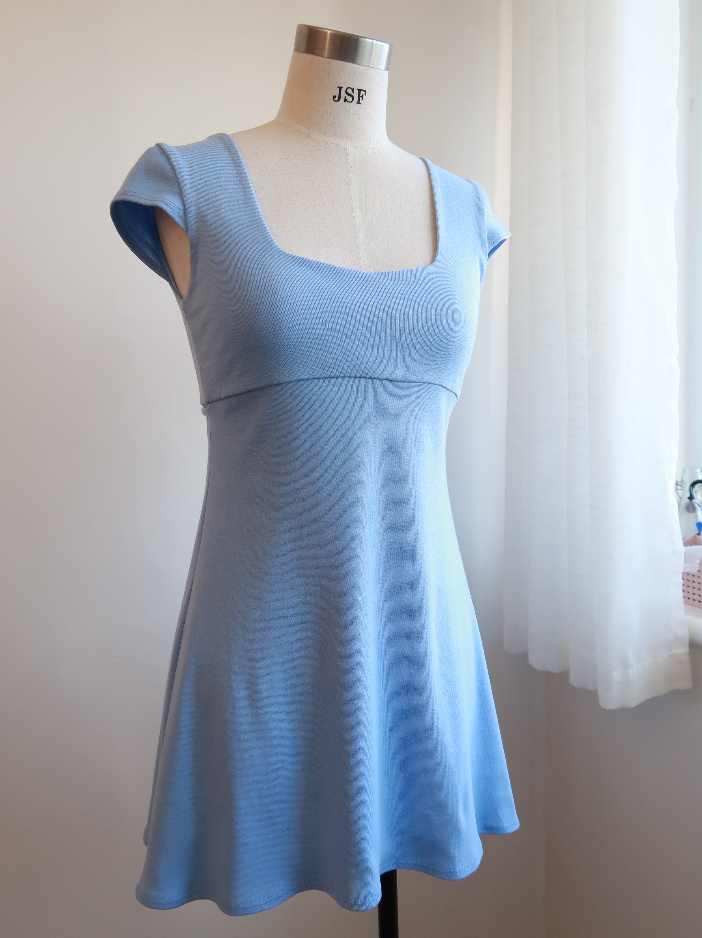 Lyra Dress in Bluebell
