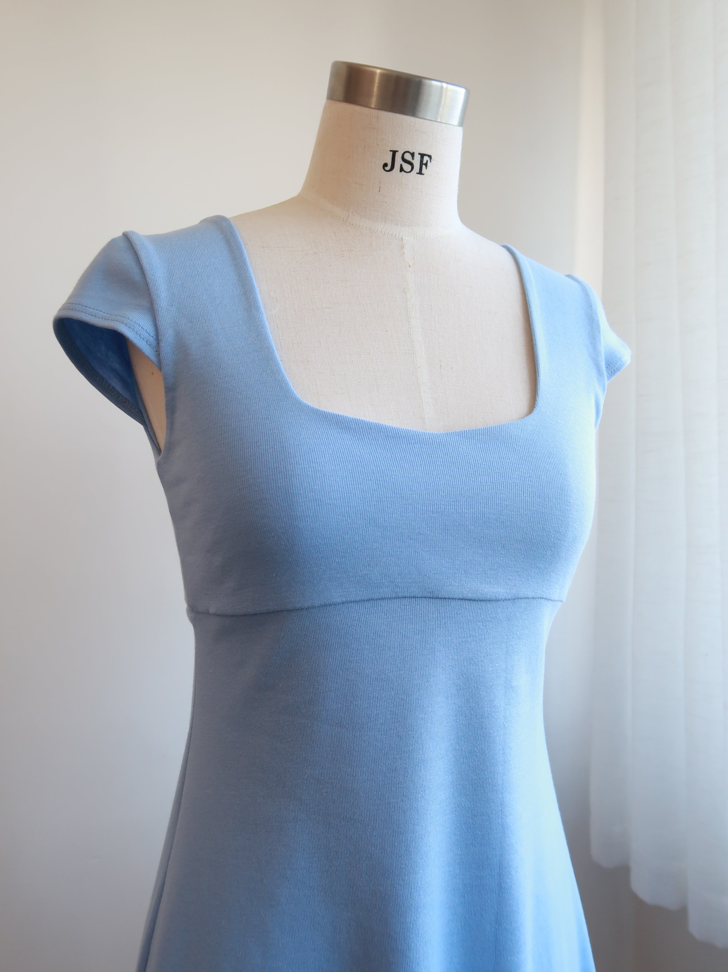 Lyra Dress in Bluebell