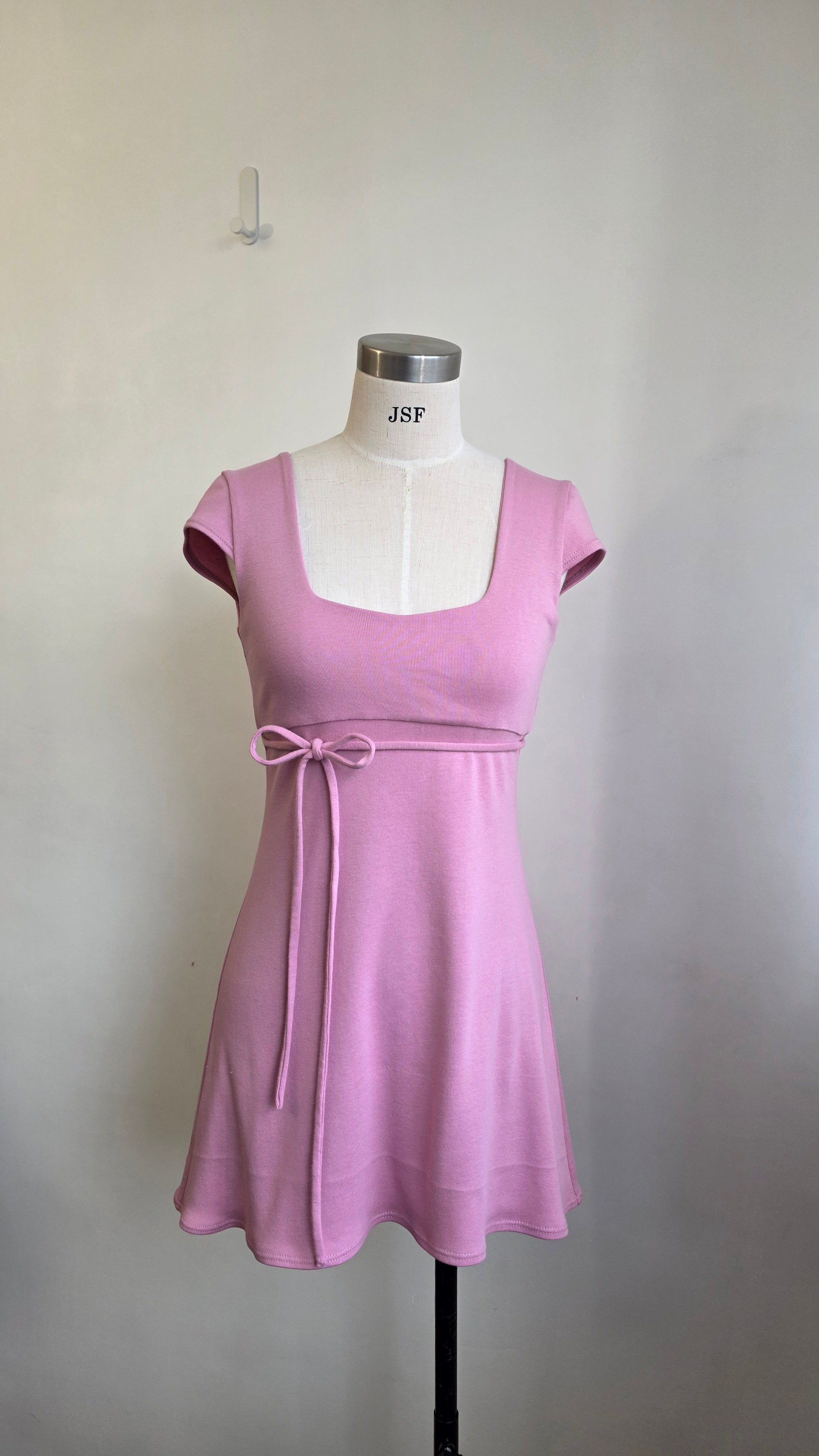 Lyra Dress in Dusky Pink