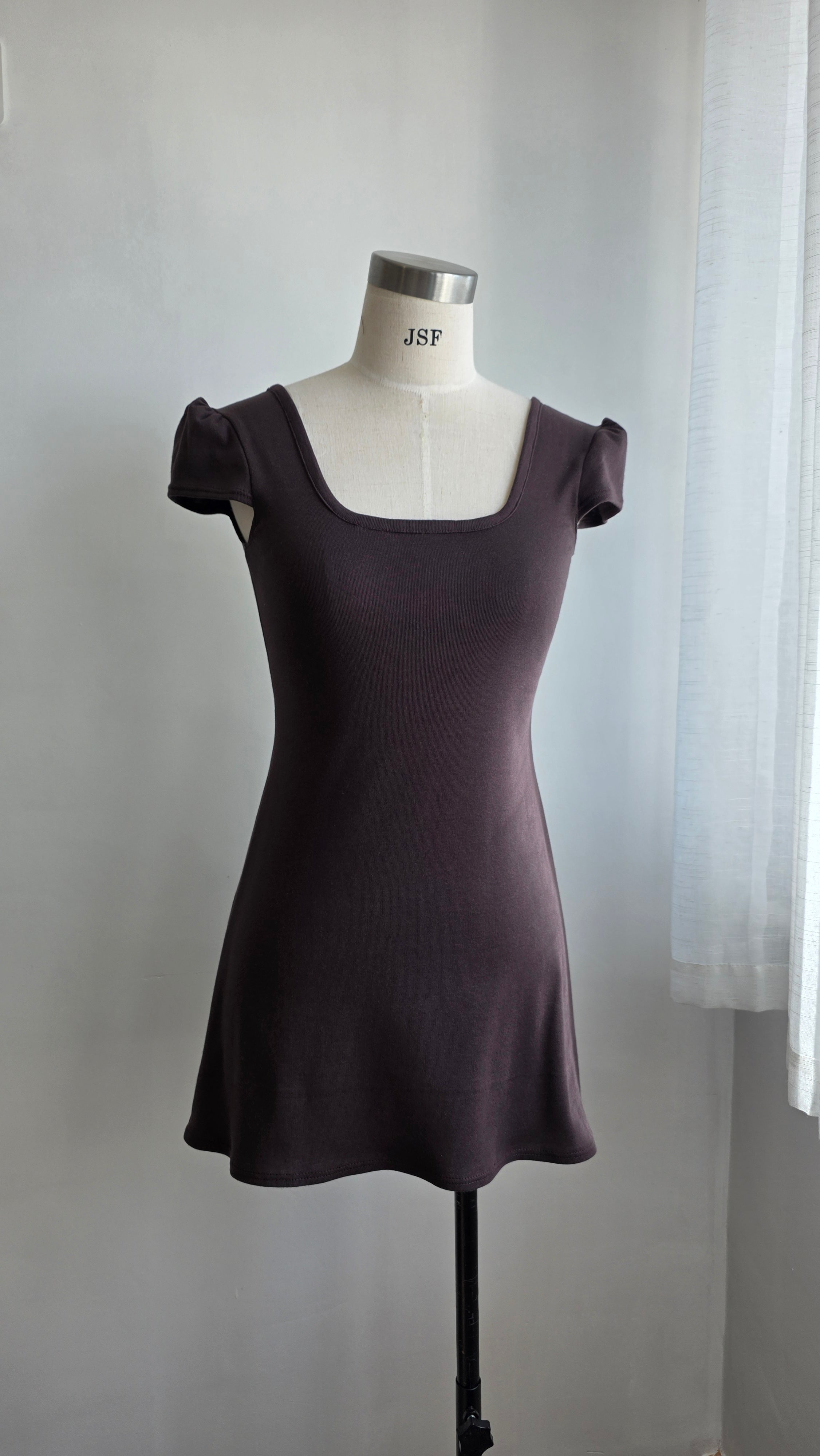 Lyra Dress in Brown