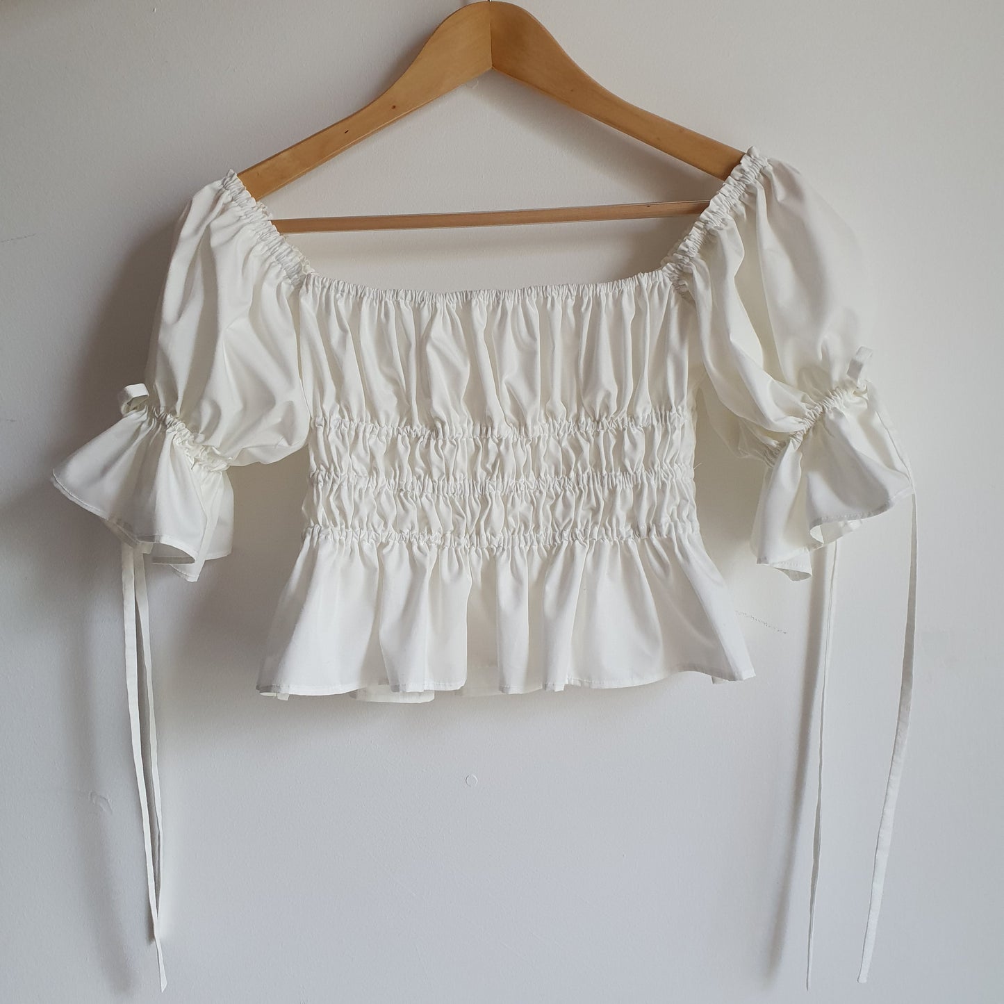 Smocked Top 'Ivory'