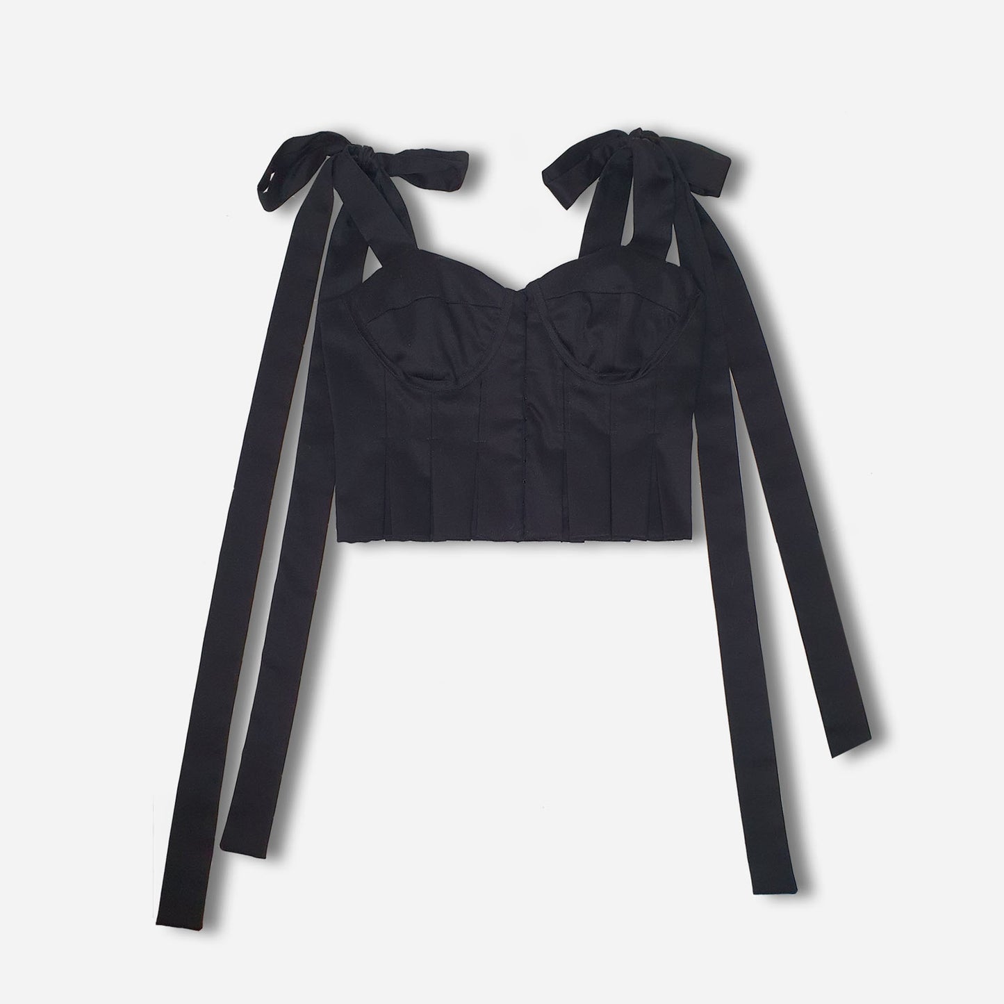 Black Pleated top