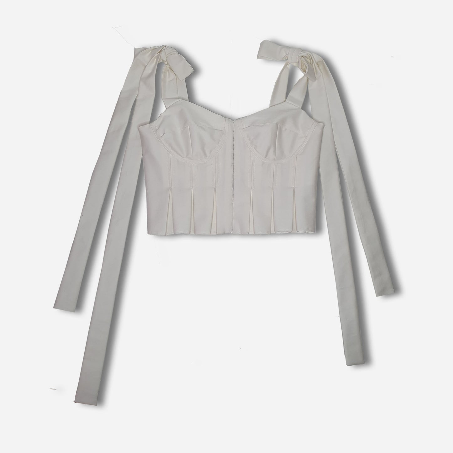 Ivory Pleated top